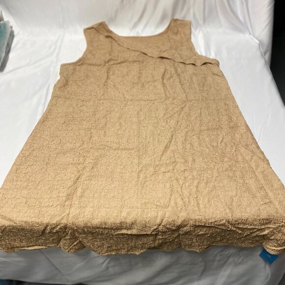 Overlap Collar Sleeveless Midi Dress - Picture 3 of 4